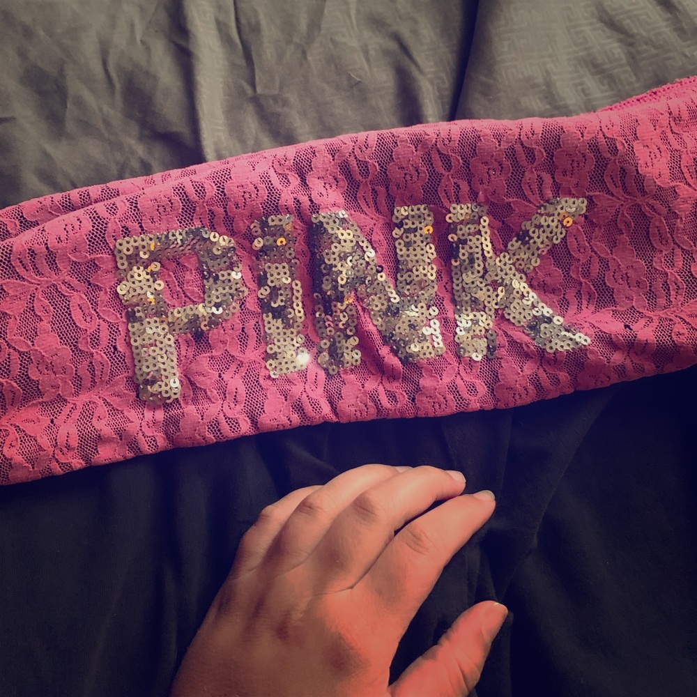Pink bling vs capris